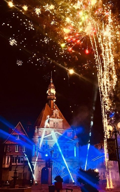 Fête de village estivale