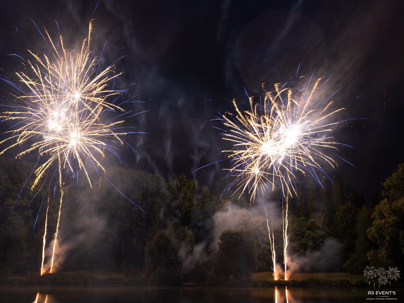 Spectacle pyrotechnique