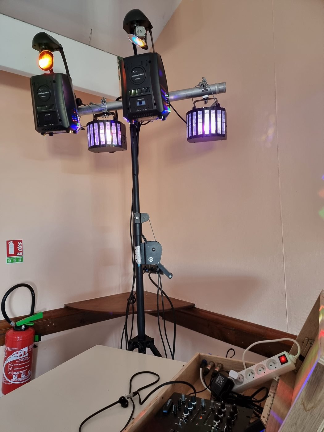 Barres LED et jeux de lumières