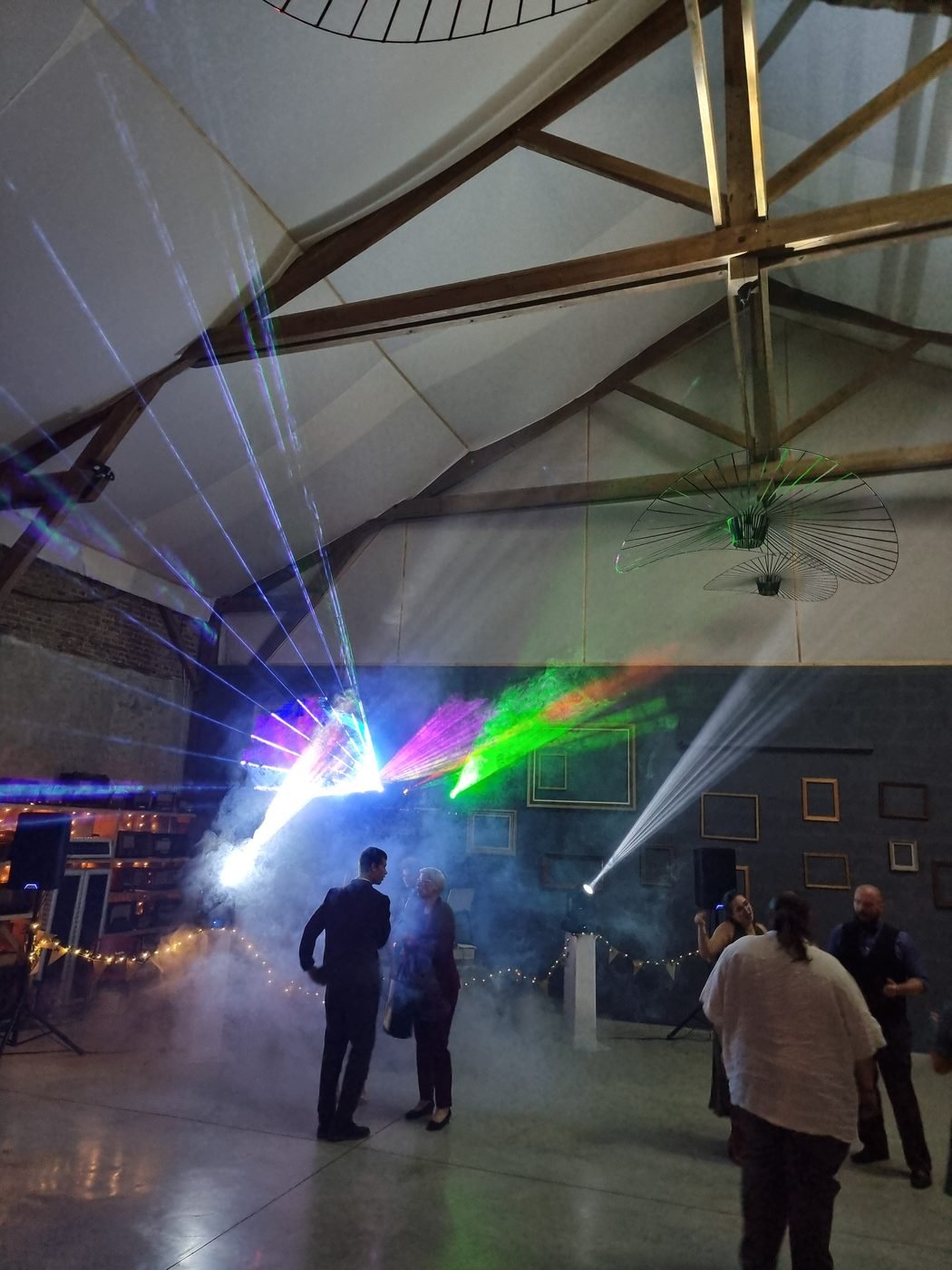 Laser et effets de scène