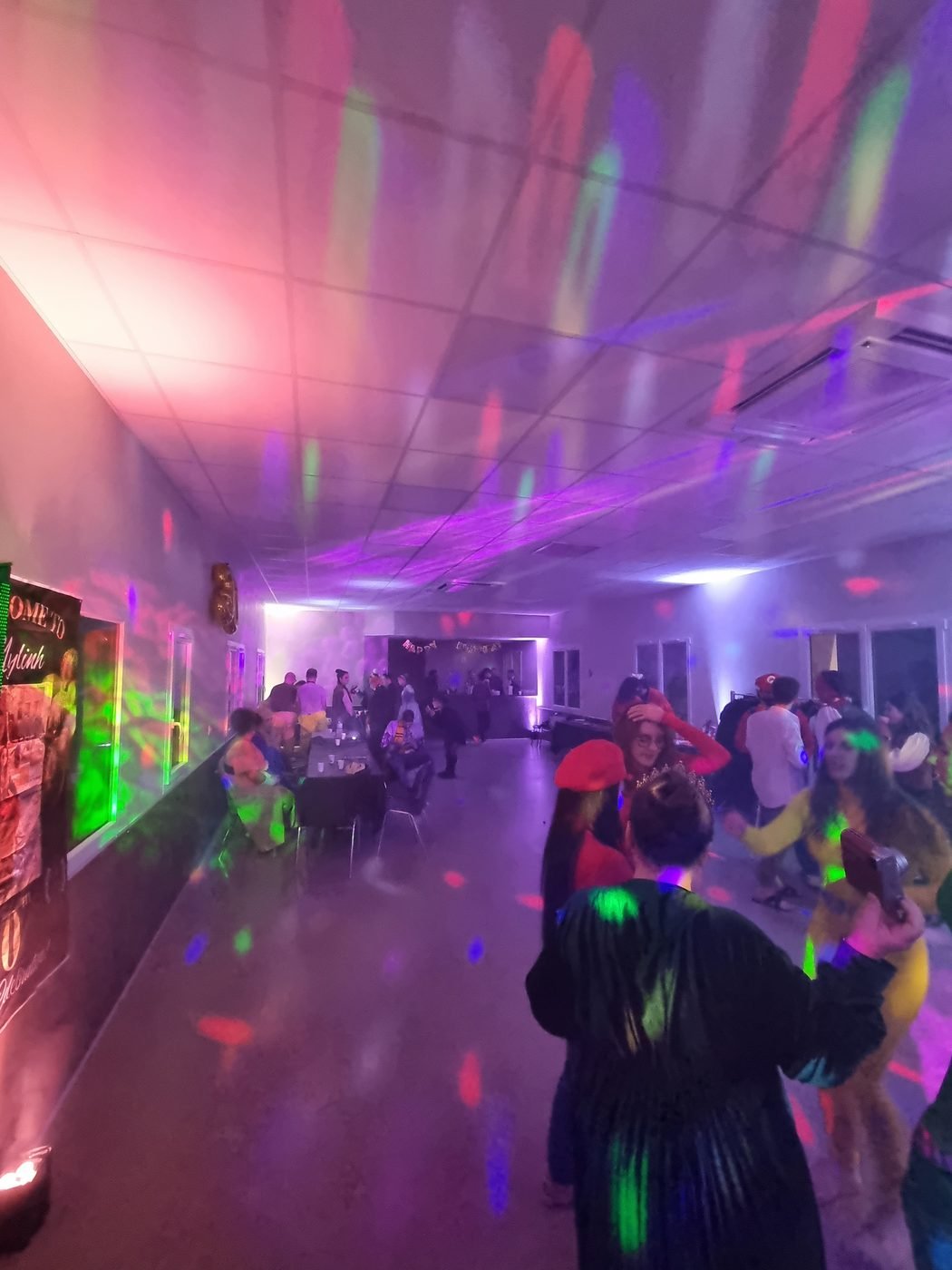 Ambiance de soirée dansante