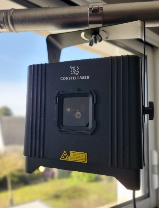 Laser d'animation RGB Constellaser – vue 1